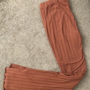 Topshop flare leg pants